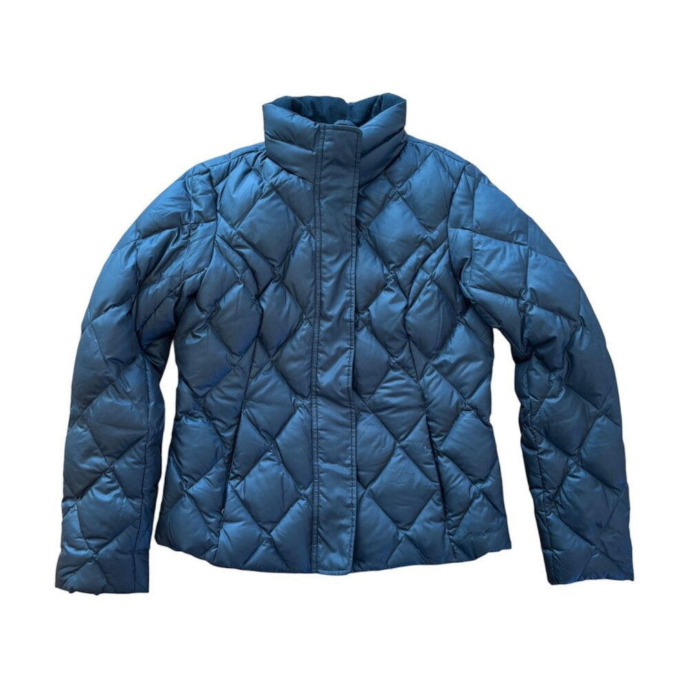 Eddie Bauer Women's Goose Down Quilted Puffer Jacket, Size M, Winter Coat